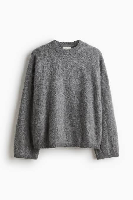 Suéter de kshmir unisex tejido a mano